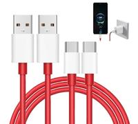 YUEWEESER 2-Pack USB C Charging Cable for Oneplus, Type C Fast Charger Cord for OnePlus 13/13R 12/12R 11 10 Pro/10T 9/9R 8/8T 7/7T 6/6T Nord N20/N10/N30/N300/N100/N200/CE (3ft/6ft)
