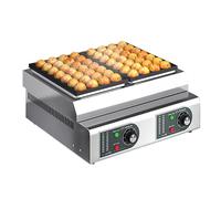 YUEWO Commercial Takoyaki Maker 56pcs Japanese Octopus Fish Ball Machine Octopus Meatball Machine 2100W Heating Takoyaki Grill Maker with Independent Temperature Control