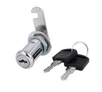 YUEWO Drawer Cabinet Locking 19mm x 30mm Thread Security Cylinder Cam Lock w 2 Keys