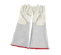 YUEWO Mid-arm Cryogenic Gloves Waterproof Protective Work Gloves Liquid Nitrogen Frozen Gloves Cold Storage Cryo Work Glove 17.72"