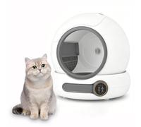 YUEWO Self Cleaning Cat Litter Box 64L Automatic Litter Box with App Control for Multiple Cats, Safety Sensors, Advanced Odor & Leak Control