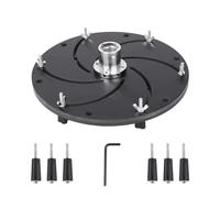 YUEWO Woodworking Lathe Chuck Self-Centering Centrifugal Longworth Chuck Wood Rotary Lathe Chuck Aluminum Alloy for Milling Machine Grinders Bowls Plates M33*3.5 Thread (14 Inch)