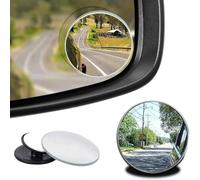 YUEXIANGJING 2 Pcs Pack Blind Spot Mirrors for Nissan Leaf (ZE1) 2021-2024, Round Frameless 360° Rotate, side mirror blindspot, small mirror for car side mirror