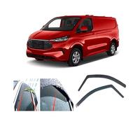 YUEXIANGJING 2 PCS Wind Deflectors for Ford Transit/Tourneo CUSTOM II 2024.2025, Car Side Window Wind Rain Deflector In-Channel Rain Guards for Wind
