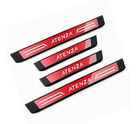 YUEXIANGJING 4 Pcs Car Door Sill Scuff Plate for Mazda Atenza, Stainless Steel Kick Plates Car Threshold Scuff Plate Styling Accessories,D