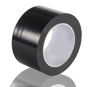 Yuexitech Duct Tape Heavy Duty, 50mm x 20m Gaffer Tape Heavy Duty, Strong Duct Tape, Heat Resistant and Waterproof Gaffa Tape, Adhesive Cloth Tape for Home, Automotive, or Outdoor Repairs Black
