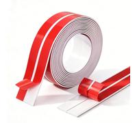 Yuexitech Multifunctional Decorative Strips Flexible Wall Edging Trim 2cm X 3.3m Edging Trim For Doors, Windows, Walls And Floors, White