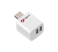 Yueyang Zigbee Micro USB Switch Adapter, 5 V Mini 2gang Switch, Smart Life Control, Alexa Compatible, USB Powered (1)
