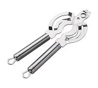 YUEYASHUX Multifunctional Stainless Steel Tin Can Opener Grip Teeth Lever Lifter Kitchen Tool for Seniors Arthritis