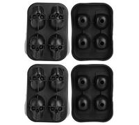 YUEYASHUX Skull Shape Ice Mold Silicone Tray Creative Home Bar Use