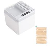 YUEYASHUX Smart Toothpick Dispenser Infrared Induction Toothpick Box Portable Storage Holder for Home Kitchen Office