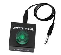 Yueyinpu Tap Switch Pedal For Guitar Effect Pedal With TS Cable (Latch Tap Switch)