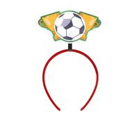 YueYue Fascinators Hat for Women Cocktail Tea Germany Europe Cup Fans Hair Bands Soccer Club Party Party Cheering Props Cheerleader Headband (B, One Size)