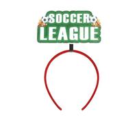 YueYue Fascinators Hat for Women Cocktail Tea Germany Europe Cup Fans Hair Bands Soccer Club Party Party Cheering Props Cheerleader Headband (F, One Size)