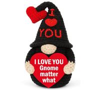 YUEYUQIU Sentimental Gifts for Him Her, Handmade Crochet Gnome Decor, Romantic Anniversary Birthday Presents for Husband Wife Boyfriend Girlfriend, Cute Valentines Day I Love You Gift