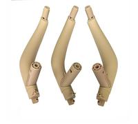 YUEYZHK 3PCS Set LHD RHD Interior Passenger Door Handle Inside Panel Replacement for BMW X5 X6 F15 F16 2014-2018(RHD Beige)