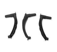 YUEYZHK Car Door Handle Inner Panel Pull Trim Cover for BMW E70 X5 2007-2013 E71/E72 X6 2008-2014(Black)