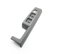 YUEYZHK Car Front Rear Door Handle Armrest Frame Switch Control Panel Trim for Skoda for Superb 2008-2013(Front Left-Gray)
