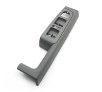 YUEYZHK Car Inner Door Handle Trim Pull Grab Panel Handle Armrest Frame for Skoda for Superb 2008-2013(Front Left Gray)