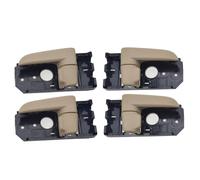 YUEYZHK Car Interior Door Handle Front Rear Left Right for Kia for Spectra 2.0L 2004-2009(Beige)