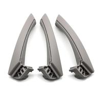 YUEYZHK Car Interior Door Panel Pull Handle Cover Trim Kit for BMW 3 Series E90 E91 318i 325i 328i 2004-2012(LHD Gray Set)