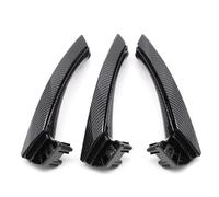 YUEYZHK Car Interior Door Panel Pull Handle Cover Trim Kit for BMW 3 Series E90 E91 318i 325i 328i 2004-2012(RHD Carbonfiber)