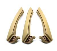 YUEYZHK Car Interior Door Panel Pull Handle Cover Trim Kit for BMW 3 Series E90 E91 318i 325i 328i 2004-2012(RHD Beige Set)