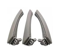YUEYZHK Car Interior Door Pull Handle Cover Trim Replacement for BMW 3 Series E90 E91 325 328i 2004-2012(RHD Gray)