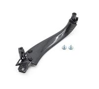YUEYZHK Car Interior Front Rear Door Handle Inside Pull Handle Panel Cover Trim for BMW X3 X4 G01F97 F98 2018-2022(Carbon L)
