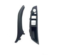 YUEYZHK Car Left Right Interior Door Armrest Handle Assembly for BMW 5 Series F10 520i 523i 528i 535i(RHD Front 2pcs Black)