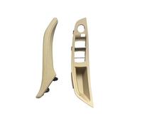 YUEYZHK Car Left Right Interior Door Armrest Handle Assembly for BMW 5 Series F10 520i 523i 528i 535i(RHD Front 2pcs Beige)