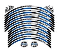 YUEYZHK Fashionable strip edge Reflective Motorcycle Accessories Wheel Stickers Decals Rim Stripe Tape For Y&amaha TENERE 700 Tenere700 XTZ 700(Style 2)