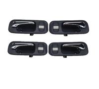 YUEYZHK Front Interior Inside Door Handle Driver Passenger for CRV 1997-2001 for Odyssey 1995-1998(Front PairX2)