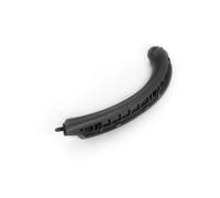 YUEYZHK Handle Car Interior Decoration Parts Inner Door Panel Pull Trim Cover Front for BMW X5 E53 1999-2006(Black Left)