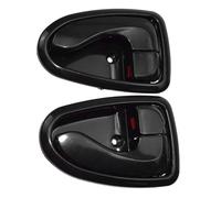 YUEYZHK Interior Side Door Handle Front Rear Left Right for Hyundai for Accent 2000-2006(Black)