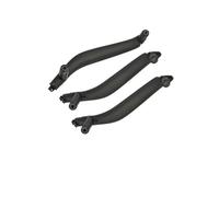 YUEYZHK LHD Car Interior Door Inside Pull Handle Sets Replacement for BMW X5 X6 F15 F16 2014-2018(Black)