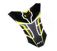 Modified Decorative Parts Motorcycle Fuel Tank Pad Protector Stickers Decal Accessories for Y&amaha MT10 MT-10 MT09 MT07 FZ09 MT25(Yellow)