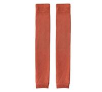 YUEZHAN Stockings For Women Socks Women Knitted Leg Warmer Leg Protectors Warm Stretch Above Knee Girls Knit High Boot Stocking Socks One Size Brickred