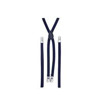YUEZHAN Suspender Braces Width X Back Unisex Women'S Skinny Suspender Handmade Brace Cutie Creative Slim Thin Body Navy