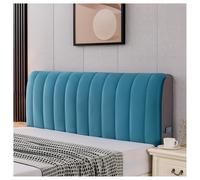 YUEZHONG Bed Headboard Cover, Velvet Bed Headboard Cover for Full Queen Size, Quilted Thicken Headboard Padding Protector Cover Bedroom Decor, Washable(Blue,120x60cm/47x24in)