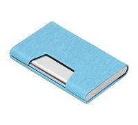 Yuezhongoo Business Card Holder, Business Name Card Holder Case Stainless Steel Organizers Portable for Business Works (336#)