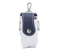 Yuezhongoo Golf Bag Waist Rack, PU Leather Golf Ball Bag Storage Bag Holder Mini Belt Bag with Hook Buckle for Golfers (Blue)