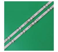 YUEZUYIOU LED Backlight Strip for GIC43LB32-3030F2.1D 43DP600 4C-LB4311-ZM04J LVU430NDEL AD9W08 V2 43HR330M11A3 43U5850C 4C-LB4311-HR01J ZM05J 43DP603 43L2800(1kit-2pcs)