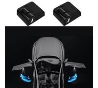 yufana 2 Pack Car Door Light Projector, Car Projector Light LED Car Welcome Light, Door Welcome Light, Door Welcome Light LED Blue Wing Light, Suitable for All Cars (Blue Wings Logo)
