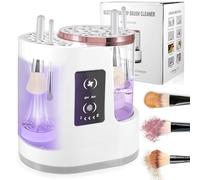 YUFFQOPC Electric Makeup Brush Cleaner and Dryer Set - USB Automatic Machine with Hands-Free Operation for Cleaning and Drying
