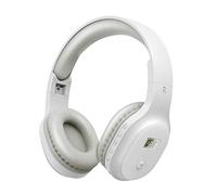 YUFFUN Rechargeable and Portable Personal FM Radio Headphones with Best Reception, Wireless Headset Ear Muffs for Jogging, Mowing, Cycling, Meeting FM Receiver, White