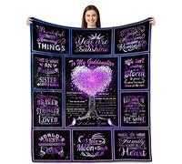 Yufobel Goddaughter Gifts: Birthday & Baptism Blanket, 50" x 60"