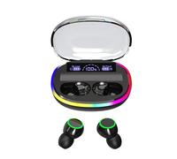 YUGEN TWS Wireless Earbuds | Bluetooth 5.3 In-Ear Headphones with LED Charging Case, 25hr Total Playback, Type-C Fast Charge & Power Bank Function - Compact & Lightweight for Daily Use