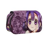 Yugi Amane Pencil Case Anime Character Printed Yahiro Nene Pencil Case Student Large Capacity Manga Style Stationery Case for Boys Girls