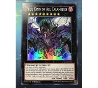 Yugioh 1st Ed True King of All Calamities MACR-EN046 Super Rare 1st Edition Maximum Crisis Cards